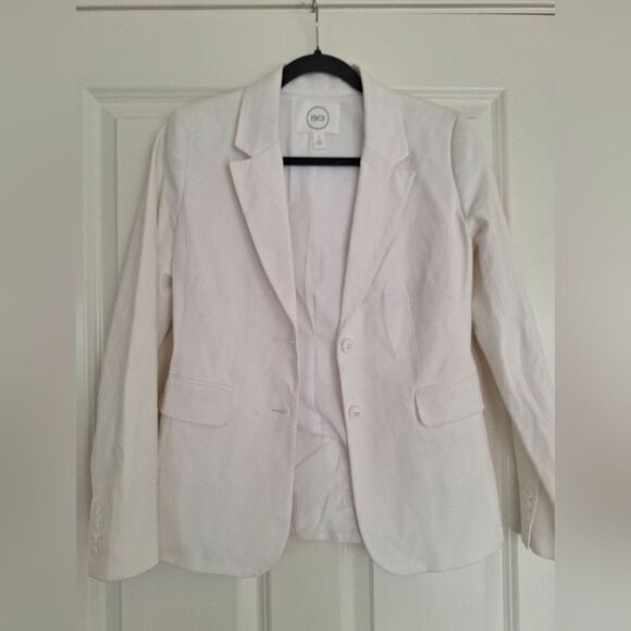 1901 White cotton jacket size 2 - Picture 1 of 7